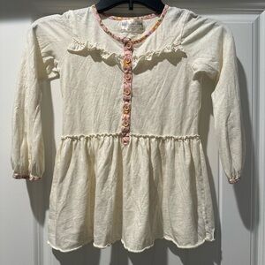 Matilda Jane Good Hart Crescendo Poet Top Girls Size 6 Preppy Cotton Spring